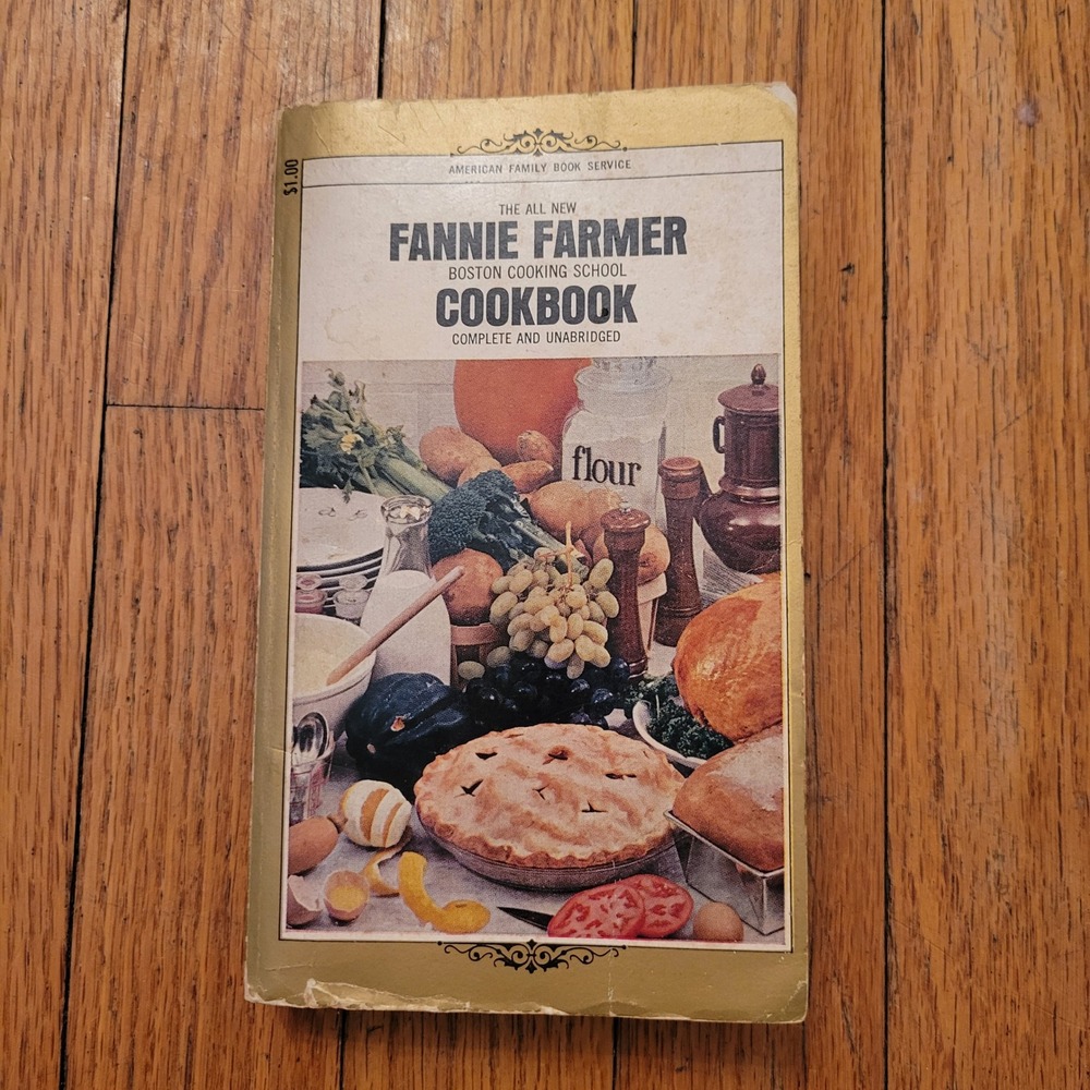 All New Fannie Farmer Boston Cooking School Cookbook V1964 Recipes‎ Homestead